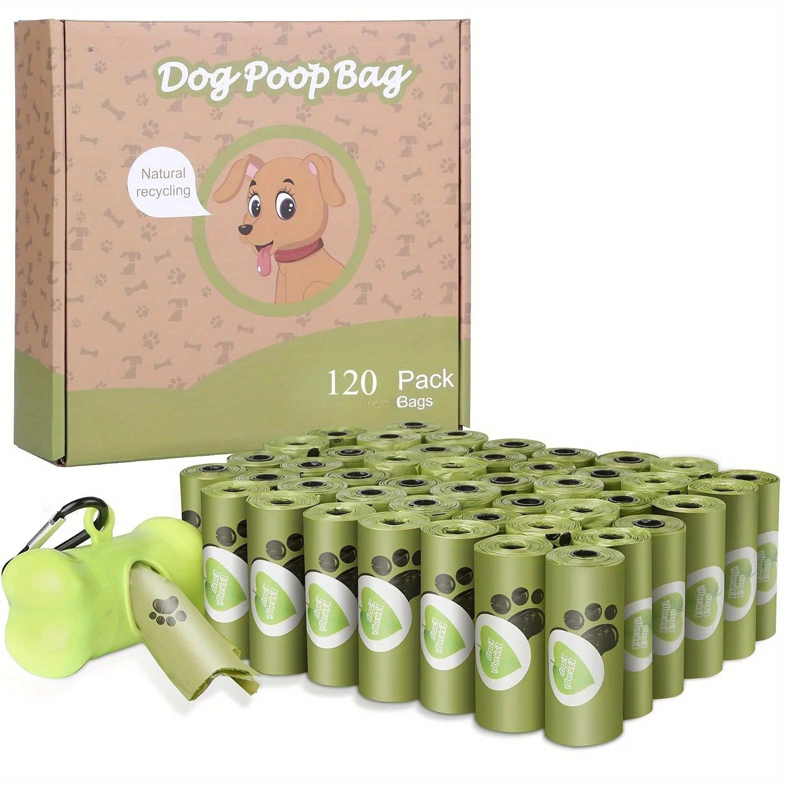 Eco Poop Bags (8 Rolls)