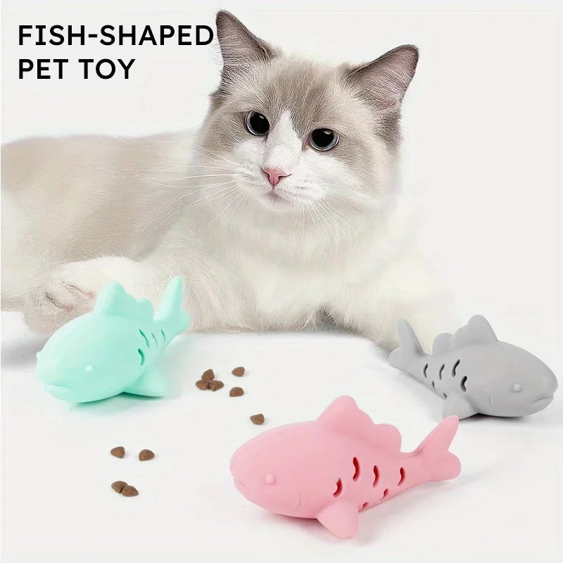 Treat-Hiding Silicone Chew Toy