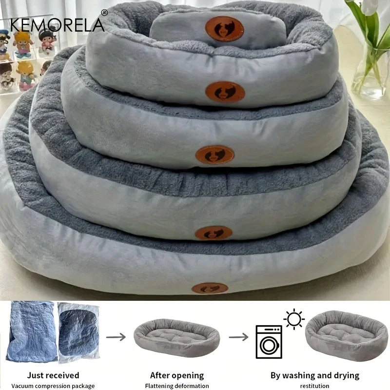 Dreamy Oval Pet Bed
