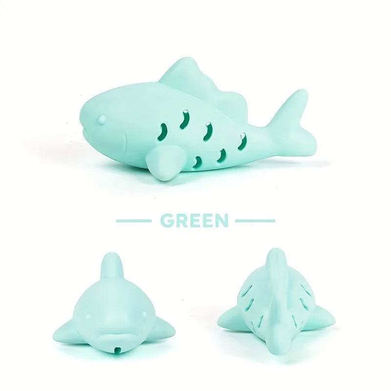 Treat-Hiding Silicone Chew Toy