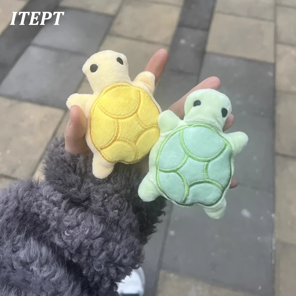 Turtle Plush Puppy Teether Toy