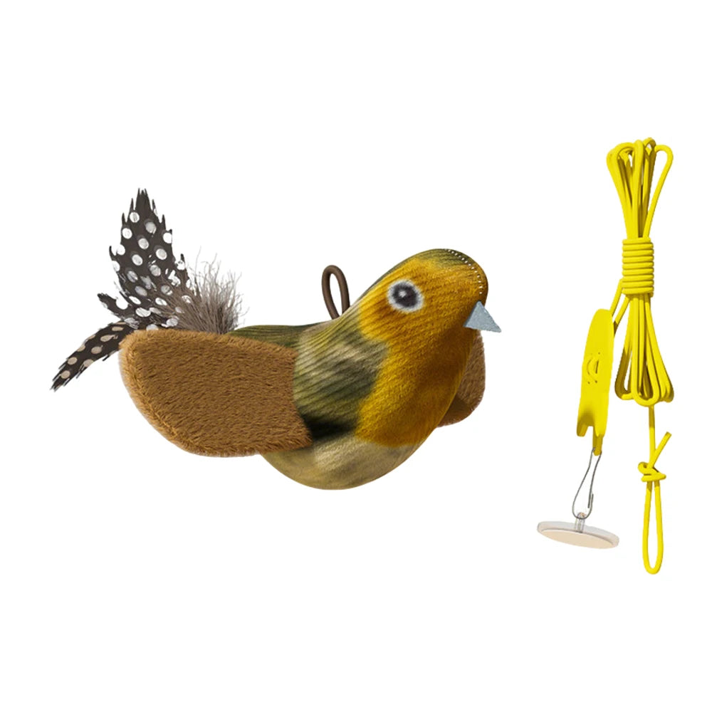Chirping Bird Wall Cat Teaser