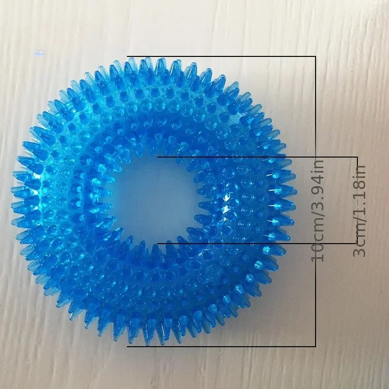 Squeaky Chew Ball Dog Toy