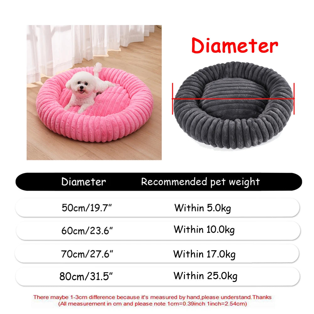 Comfy Paws Round Bed