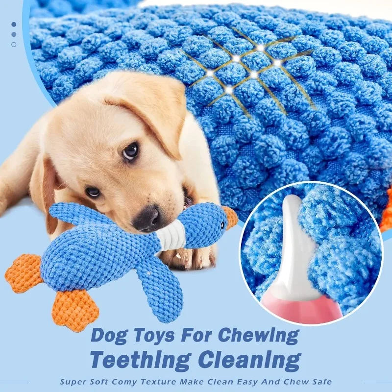 Squeaky Plush Doll Pet Toy