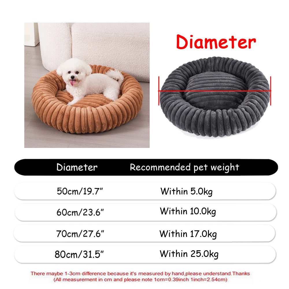Comfy Paws Round Bed