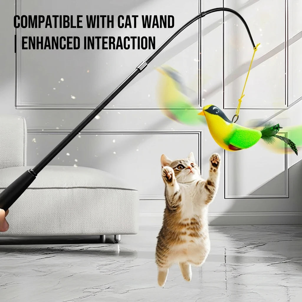 Chirping Bird Wall Cat Teaser
