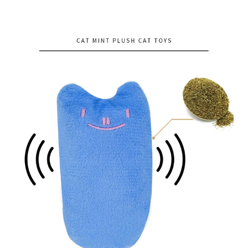 Plush Catnip Kicker Cat Toy