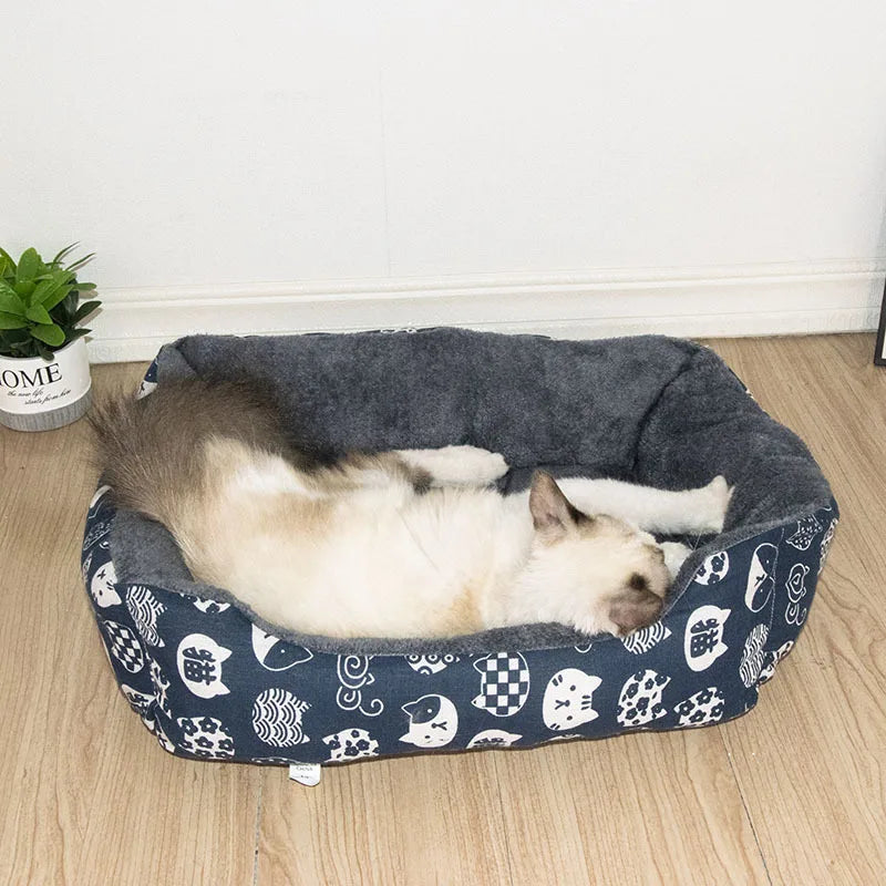 Cozy Winter Nest Bed