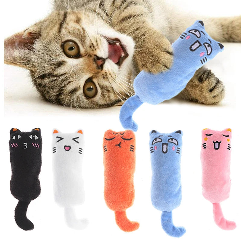 Plush Catnip Kicker Cat Toy
