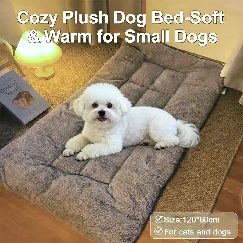 Plush Dreams Dog Bed