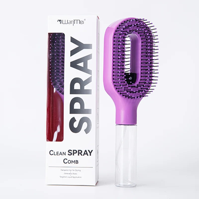 2-in-1 Spray & Detangle Grooming Brush
