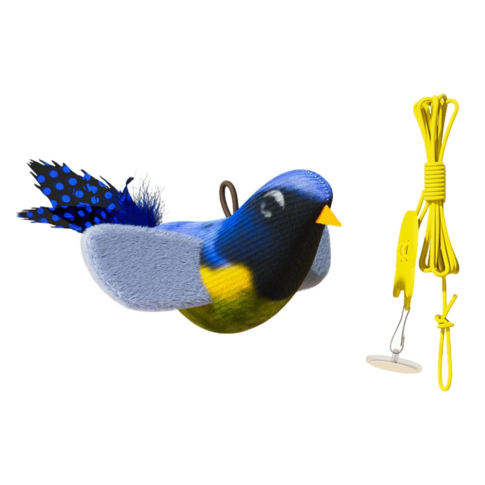 Chirping Bird Wall Cat Teaser